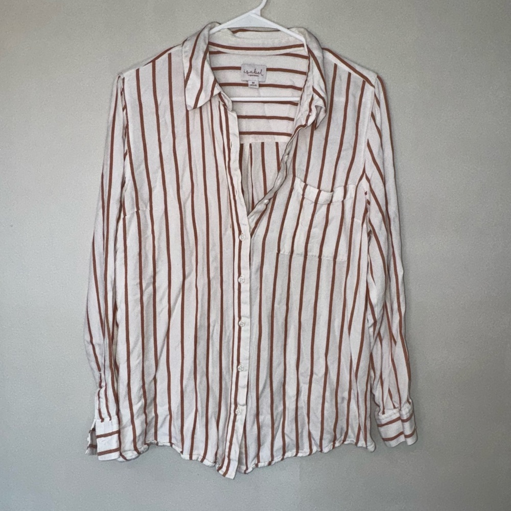 Isabel Button Down Shirt - Picture 2 of 7